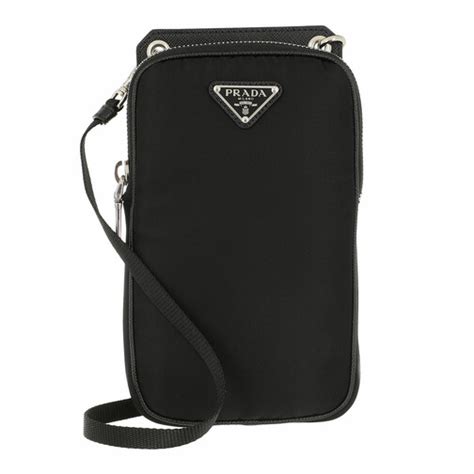 prada nylon cell phone bag|prada phone case crossbody.